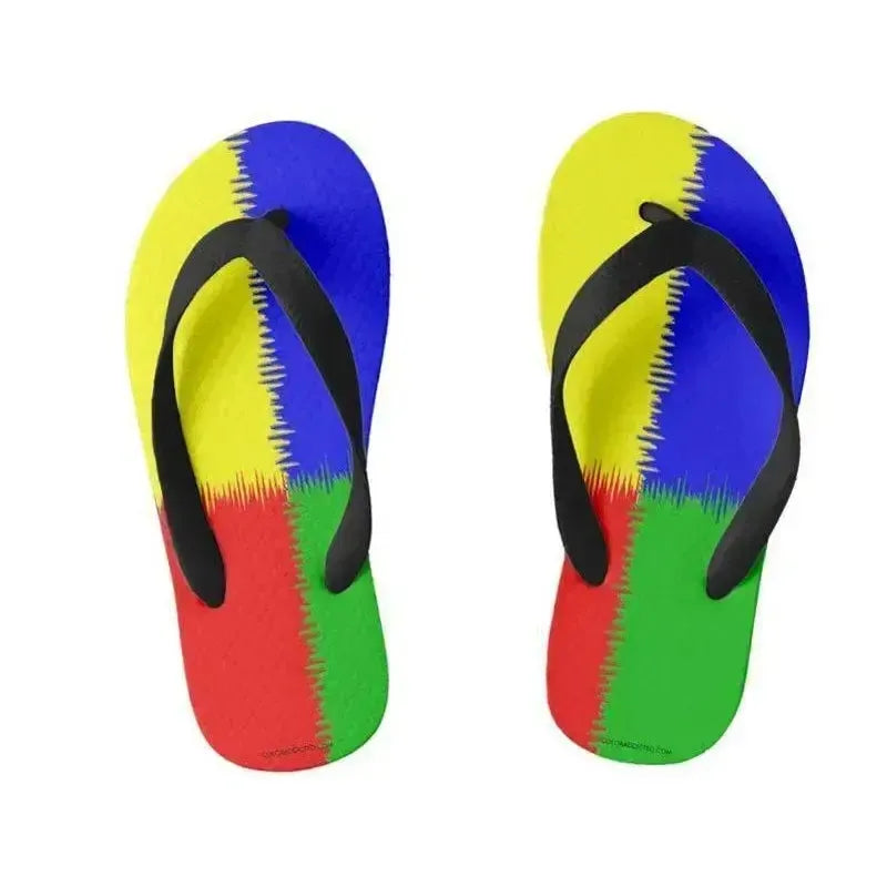Kids Flip Flops-QUARTERS Kids Flip Flops-from COLORADDICTED.COM-