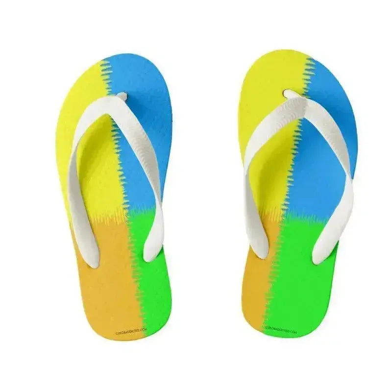Kids Flip Flops-QUARTERS Kids Flip Flops-from COLORADDICTED.COM-