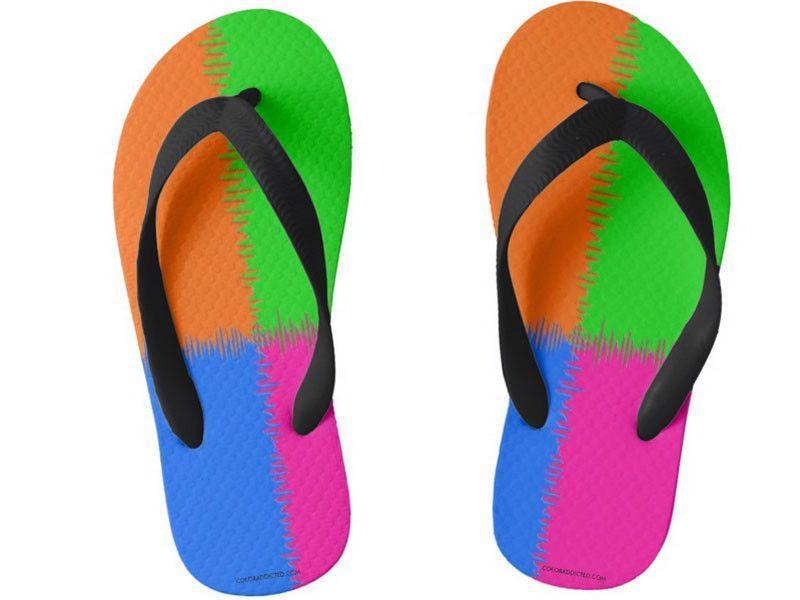 Kids Flip Flops-QUARTERS Kids Flip Flops-from COLORADDICTED.COM-