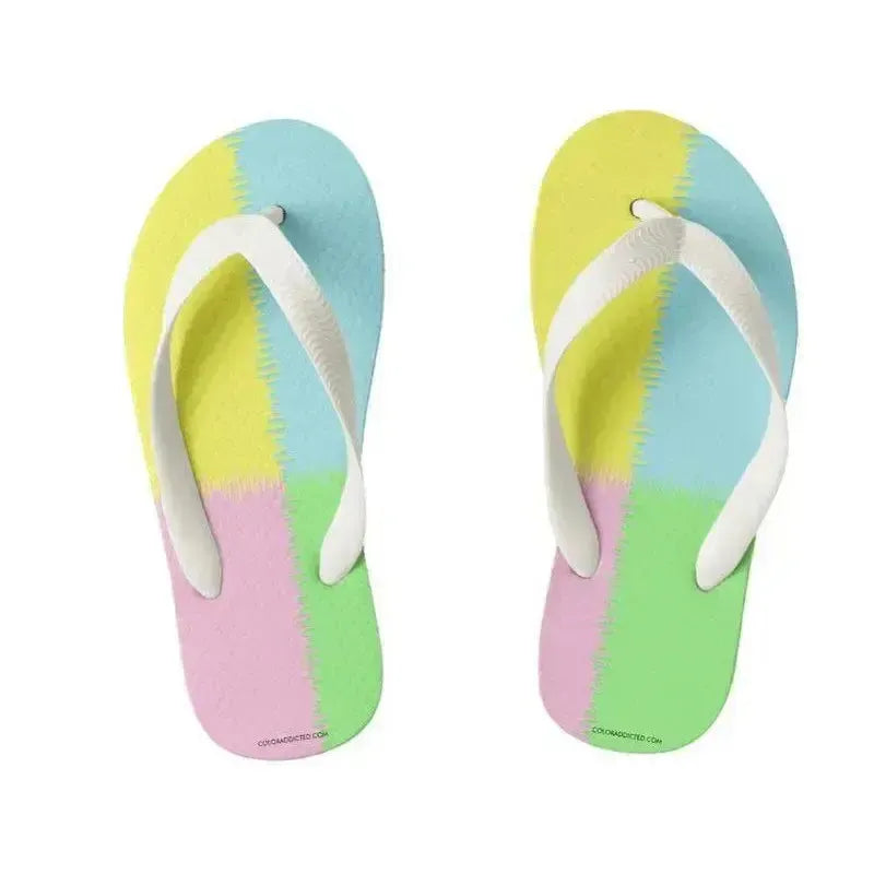 Kids Flip Flops-QUARTERS Kids Flip Flops-from COLORADDICTED.COM-