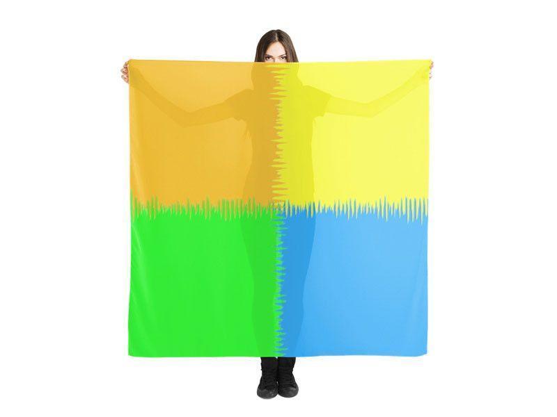 Large Square Scarves & Shawls-QUARTERS Large Square Scarves & Shawls-from COLORADDICTED.COM-