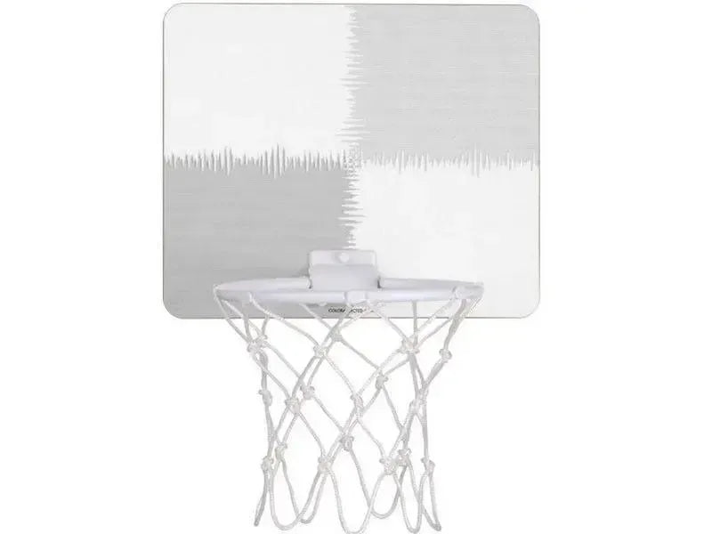 Mini Basketball Hoops-QUARTERS Mini Basketball Hoops-Grays & White-from COLORADDICTED.COM-