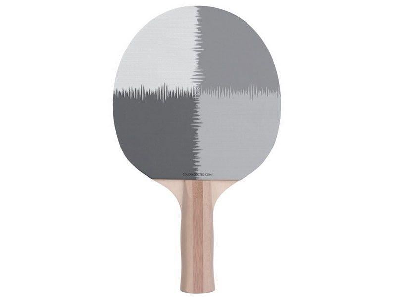 Ping Pong Paddles-QUARTERS Ping Pong Paddles-Grays-from COLORADDICTED.COM-