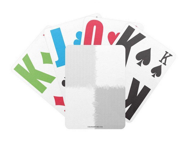 Playing Cards-QUARTERS Premium Bicycle® E-Z See® LoVision® Playing Cards for visually impaired players-from COLORADDICTED.COM-