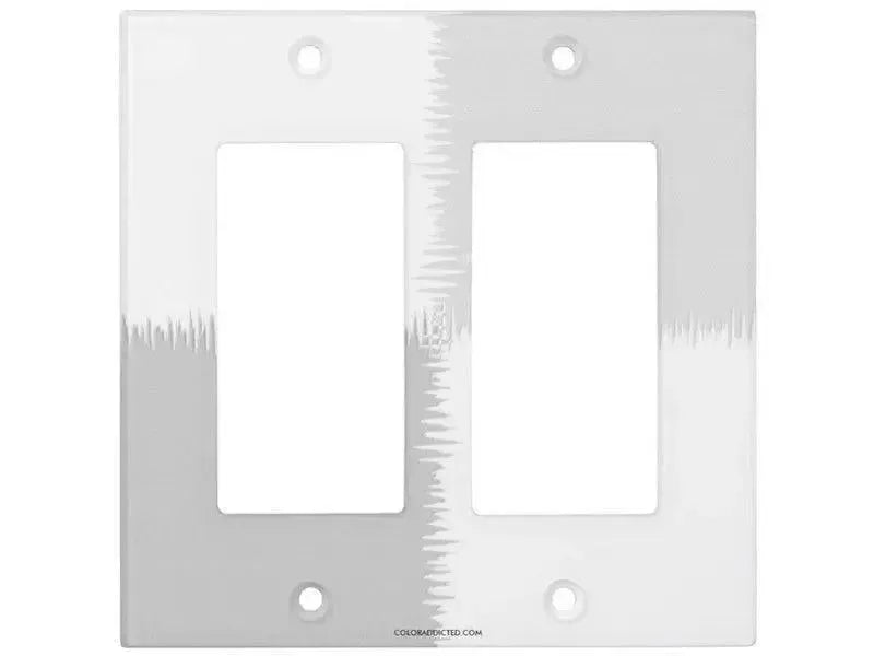 Rocker Light Switch Covers-QUARTERS Single, Double & Triple-Rocker Light Switch Covers-from COLORADDICTED.COM-