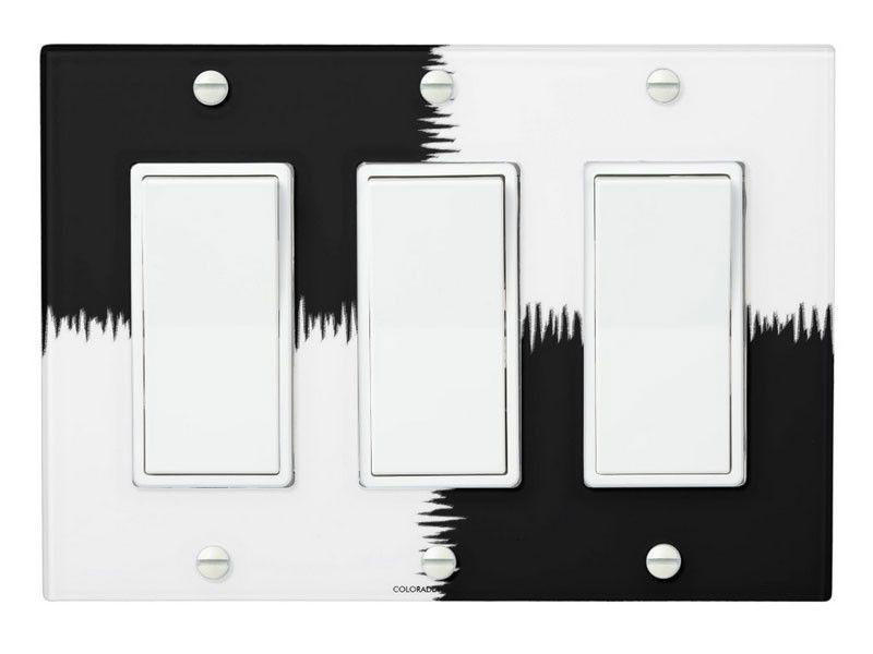 Light Switch Covers-QUARTERS Single, Double &amp; Triple-Rocker Light Switch Covers-from COLORADDICTED.COM-