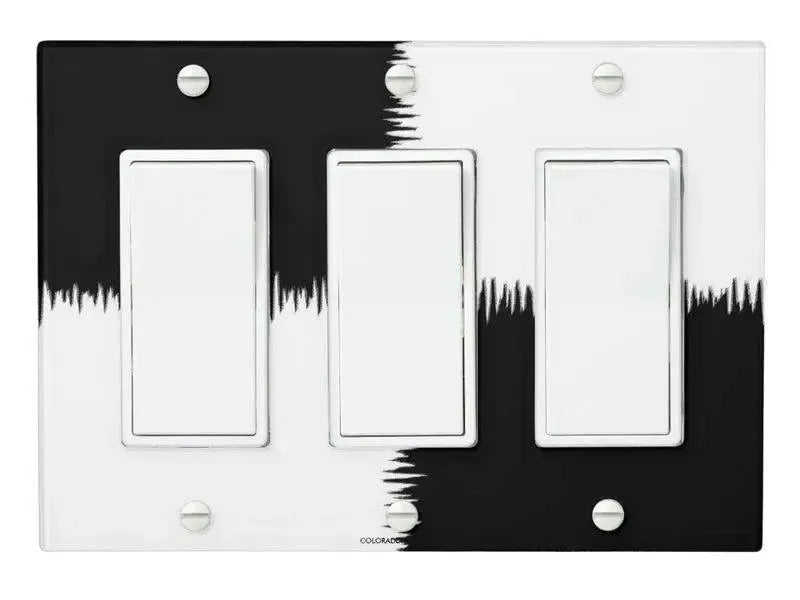 Rocker Light Switch Covers-QUARTERS Single, Double & Triple-Rocker Light Switch Covers-from COLORADDICTED.COM-