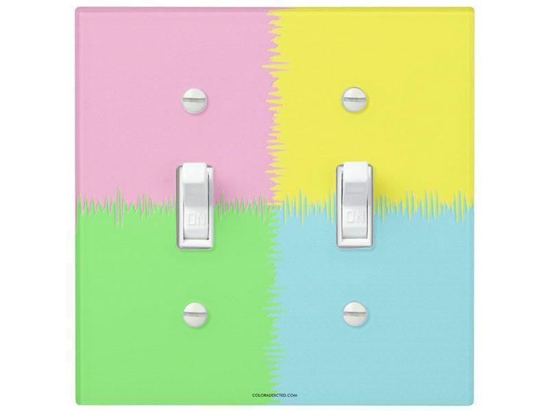 Light Switch Covers-QUARTERS Single, Double &amp; Triple-Toggle Light Switch Covers-from COLORADDICTED.COM-