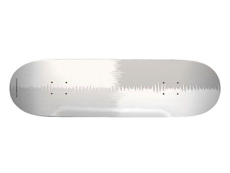 Skateboards-QUARTERS Skateboards-Grays &amp; White-from COLORADDICTED.COM-