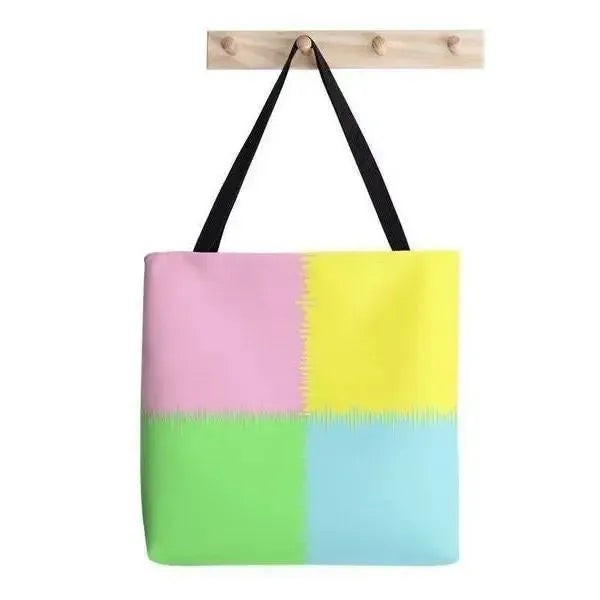Tote Bags-QUARTERS Tote Bags-from COLORADDICTED.COM-