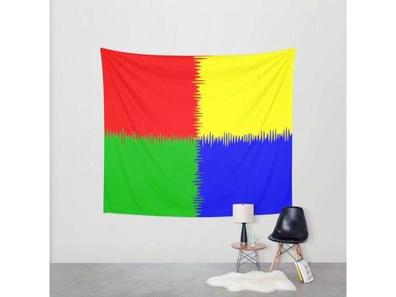 Wall Tapestries-QUARTERS Wall Tapestries-from COLORADDICTED.COM-