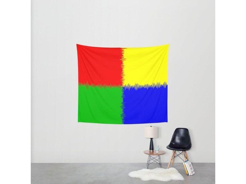 Wall Tapestries-QUARTERS Wall Tapestries-from COLORADDICTED.COM-