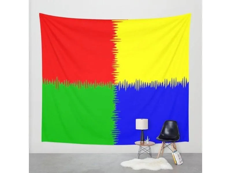 Wall Tapestries-QUARTERS Wall Tapestries-from COLORADDICTED.COM-