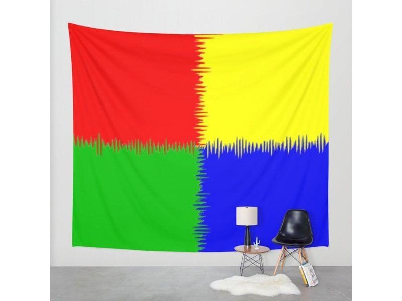 Wall Tapestries-QUARTERS Wall Tapestries-from COLORADDICTED.COM-