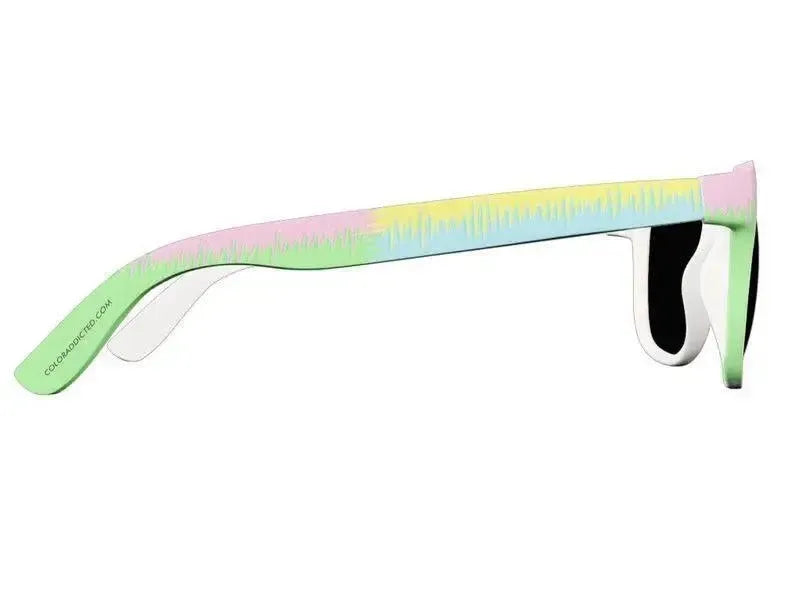 Wayfarer Sunglasses-QUARTERS Wayfarer Sunglasses (white background)-from COLORADDICTED.COM-