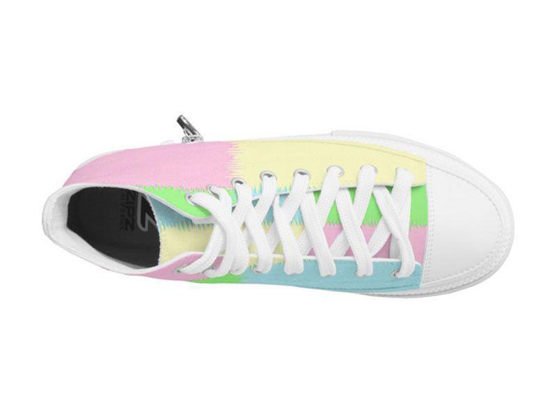 ZipZ High-Top Sneakers-QUARTERS ZipZ High-Top Sneakers-from COLORADDICTED.COM-