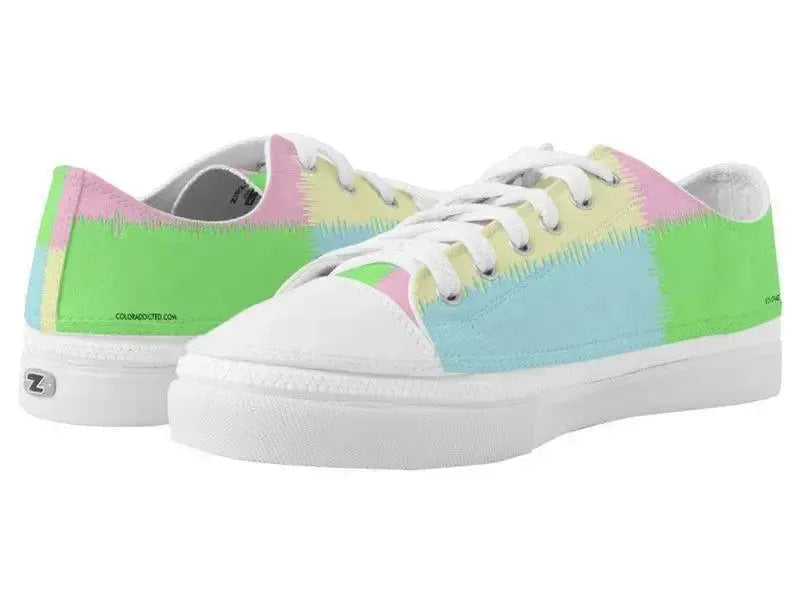 ZipZ Low-Top Sneakers-QUARTERS ZipZ Low-Top Sneakers-from COLORADDICTED.COM-