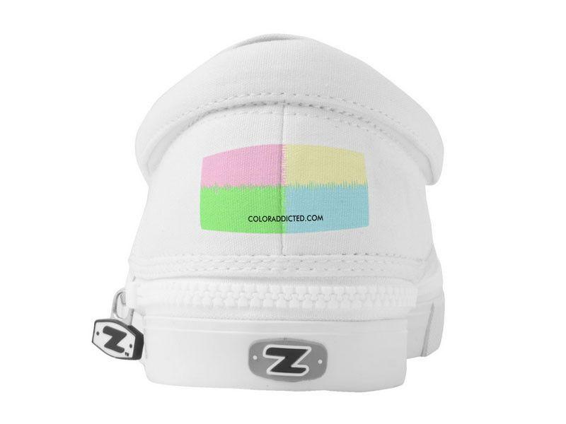 ZipZ Slip-On Sneakers-QUARTERS ZipZ Slip-On Sneakers-from COLORADDICTED.COM-