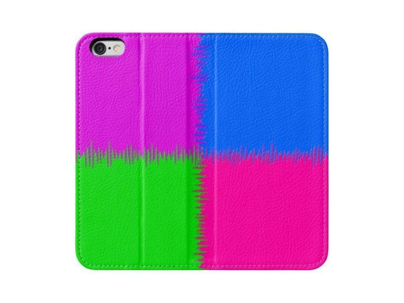 iPhone Wallets-QUARTERS iPhone Wallets-Purple &amp; Fuchsia &amp; Blue &amp; Green-from COLORADDICTED.COM-