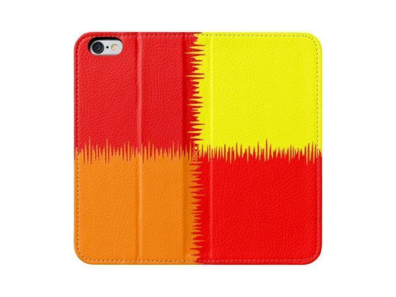 iPhone Wallets-QUARTERS iPhone Wallets-Reds &amp; Orange &amp; Yellow-from COLORADDICTED.COM-
