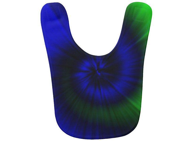 Baby Bibs-TIE DYE Baby Bibs-Blues &amp; Greens-from COLORADDICTED.COM-