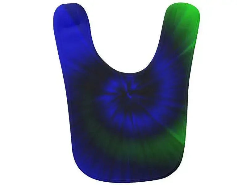 Baby Bibs-TIE DYE Baby Bibs-Blues & Greens-from COLORADDICTED.COM-