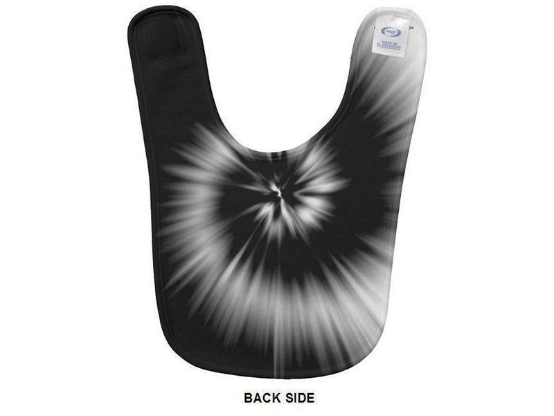 Baby Bibs-TIE DYE Baby Bibs-Black & White-from COLORADDICTED.COM-