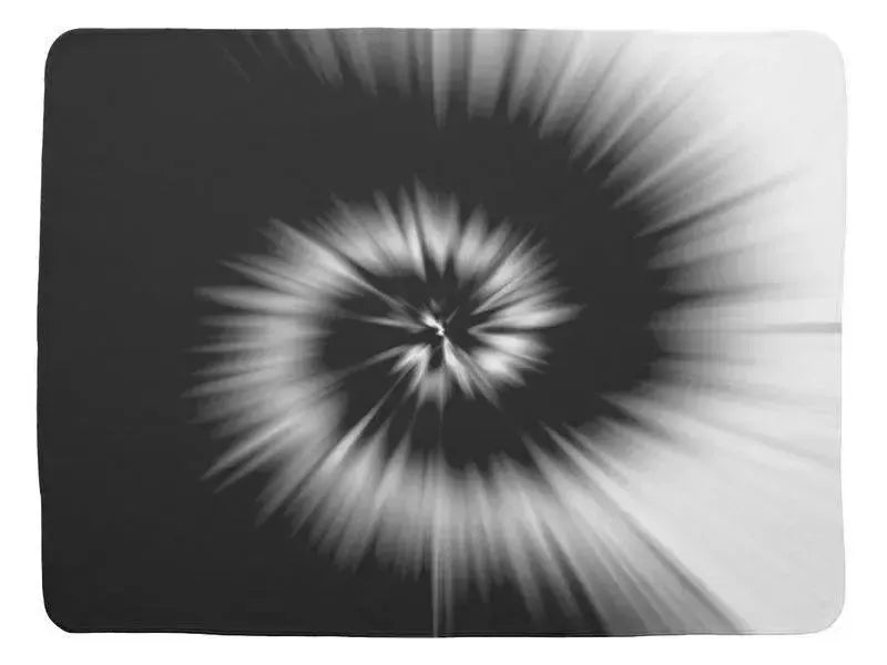Baby Blankets-TIE DYE Baby Blankets-Black & White-from COLORADDICTED.COM-