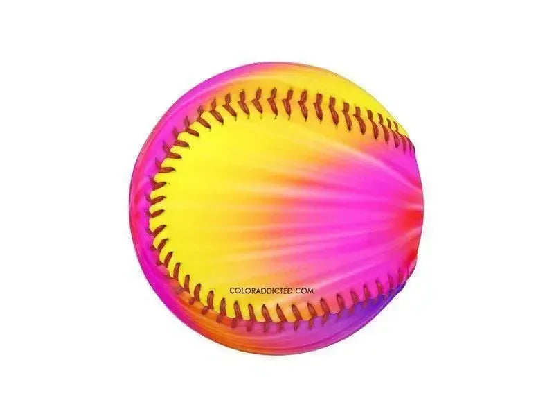 Baseballs-TIE DYE Baseballs-from COLORADDICTED.COM-