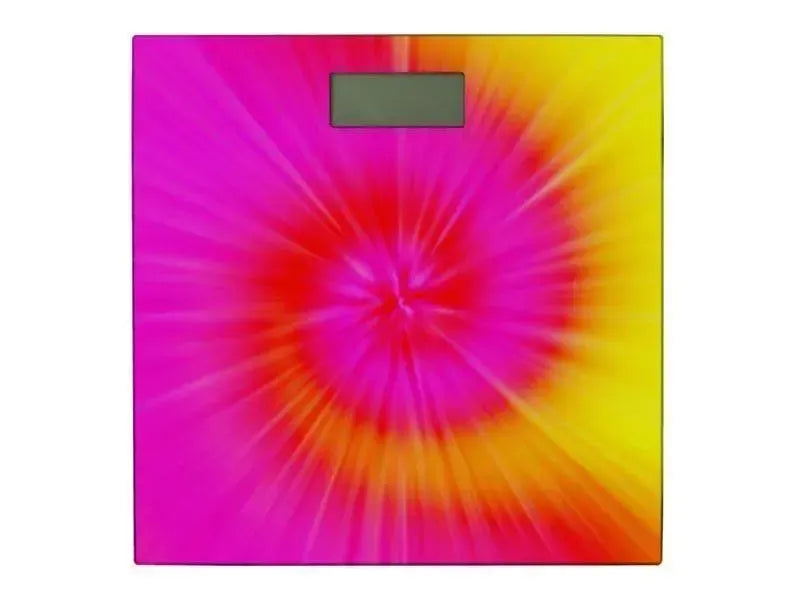 Bathroom Scales-TIE DYE Bathroom Scales-from COLORADDICTED.COM-
