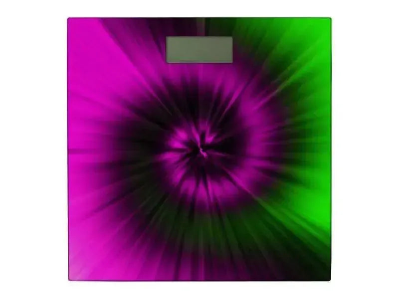 Bathroom Scales-TIE DYE Bathroom Scales-from COLORADDICTED.COM-