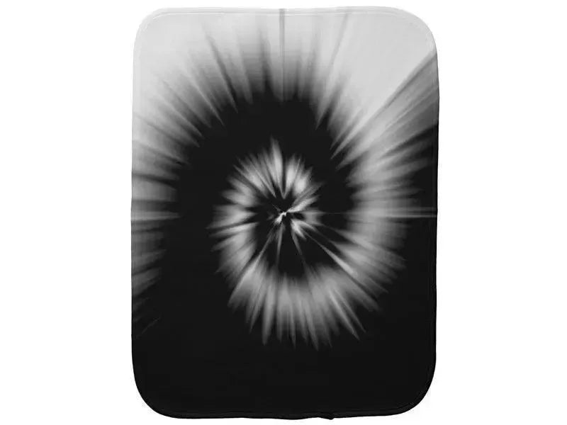 Burp Cloths-TIE DYE Burp Cloths-Black & White-from COLORADDICTED.COM-