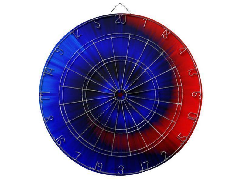 Dartboards-TIE DYE Dartboards (includes 6 Darts)-from COLORADDICTED.COM-