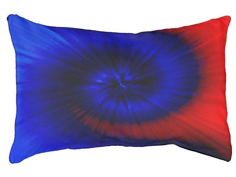 Dog Beds-TIE DYE Indoor/Outdoor Dog Beds-Blues &amp; Reds-from COLORADDICTED.COM-