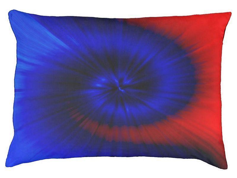 Dog Beds-TIE DYE Indoor/Outdoor Dog Beds-Blues &amp; Reds-from COLORADDICTED.COM-