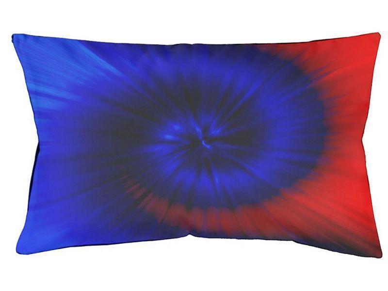 Dog Beds-TIE DYE Indoor/Outdoor Dog Beds-Blues &amp; Reds-from COLORADDICTED.COM-