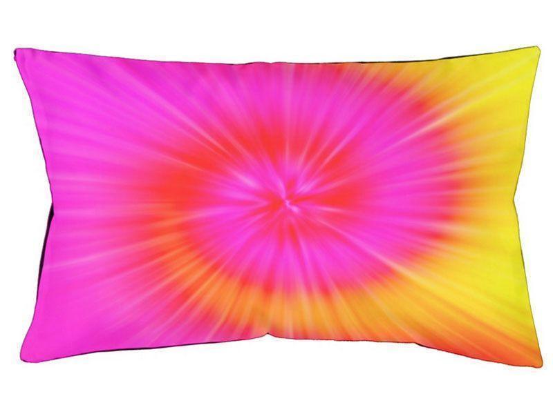 Dog Beds-TIE DYE Indoor/Outdoor Dog Beds-Fuchsias, Magentas, Reds, Oranges &amp; Yellows-from COLORADDICTED.COM-