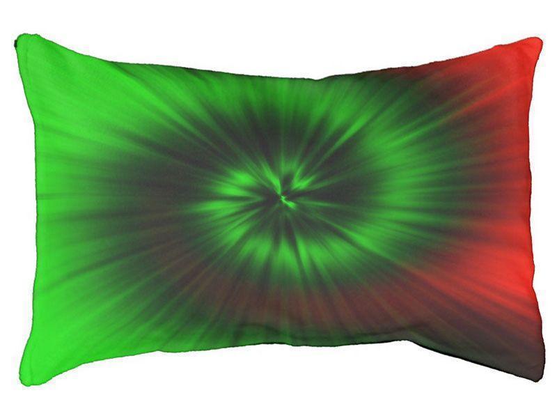 Dog Beds-TIE DYE Indoor/Outdoor Dog Beds-Greens &amp; Reds-from COLORADDICTED.COM-