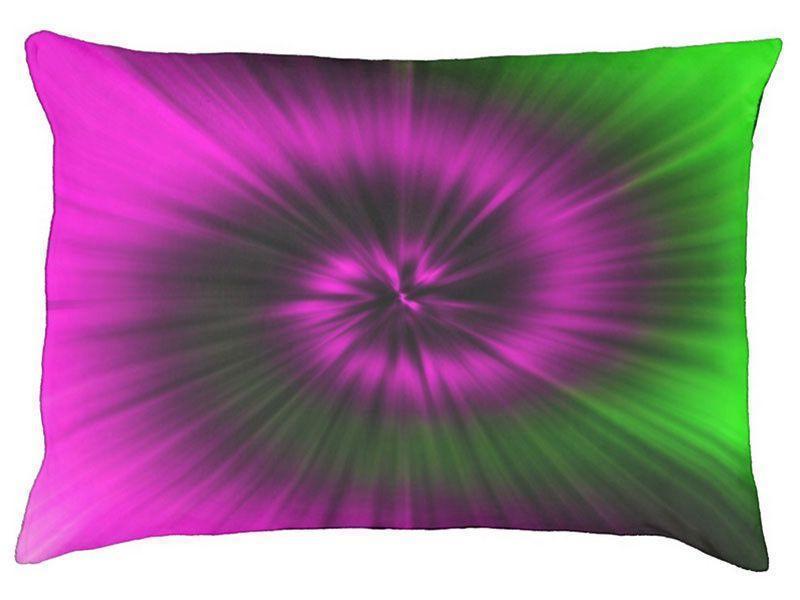 Dog Beds-TIE DYE Indoor/Outdoor Dog Beds-Magentas &amp; Greens-from COLORADDICTED.COM-