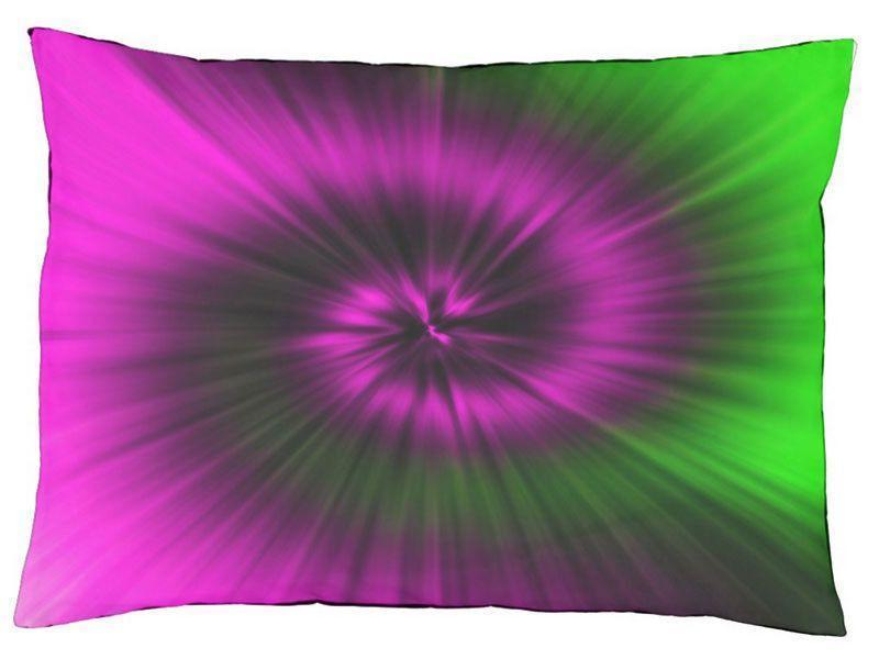 Dog Beds-TIE DYE Indoor/Outdoor Dog Beds-Magentas &amp; Greens-from COLORADDICTED.COM-