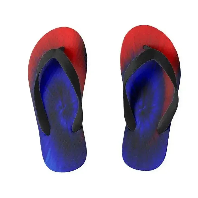 Kids Flip Flops-TIE DYE Kids Flip Flops-from COLORADDICTED.COM-