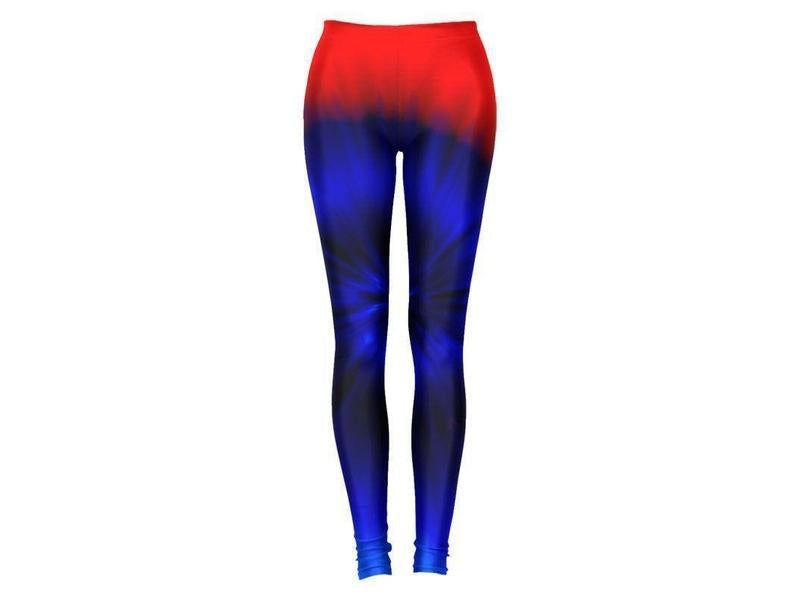 Leggings-TIE DYE Leggings-Blues & Reds-from COLORADDICTED.COM-