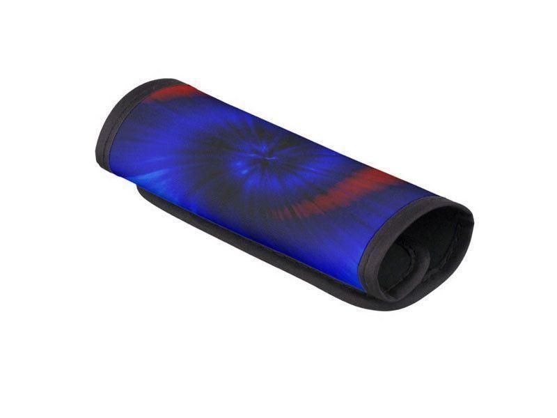 Luggage Handle Wraps-TIE DYE Luggage Handle Wraps-Blues &amp; Reds-from COLORADDICTED.COM-