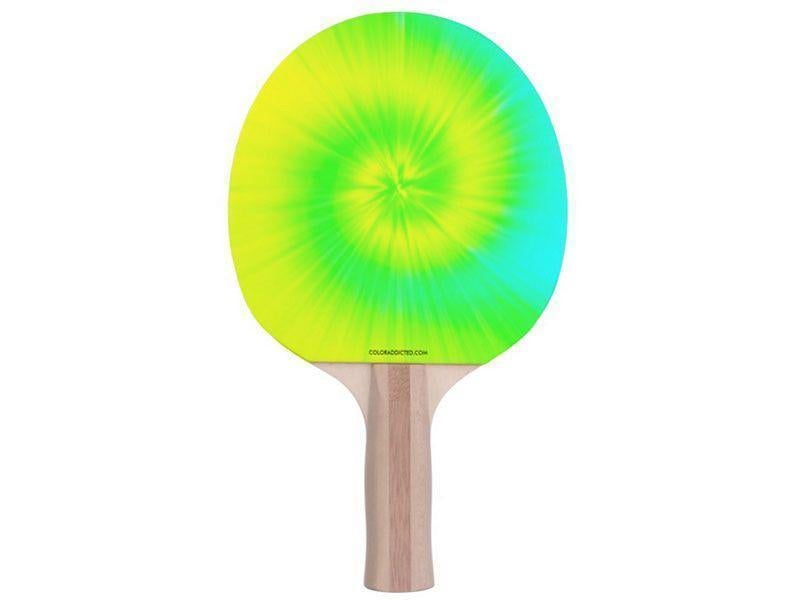 Ping Pong Paddles-TIE DYE Ping Pong Paddles-from COLORADDICTED.COM-