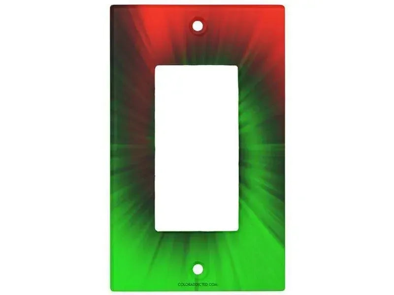 Rocker Light Switch Covers-TIE DYE Single, Double & Triple-Rocker Light Switch Covers-from COLORADDICTED.COM-