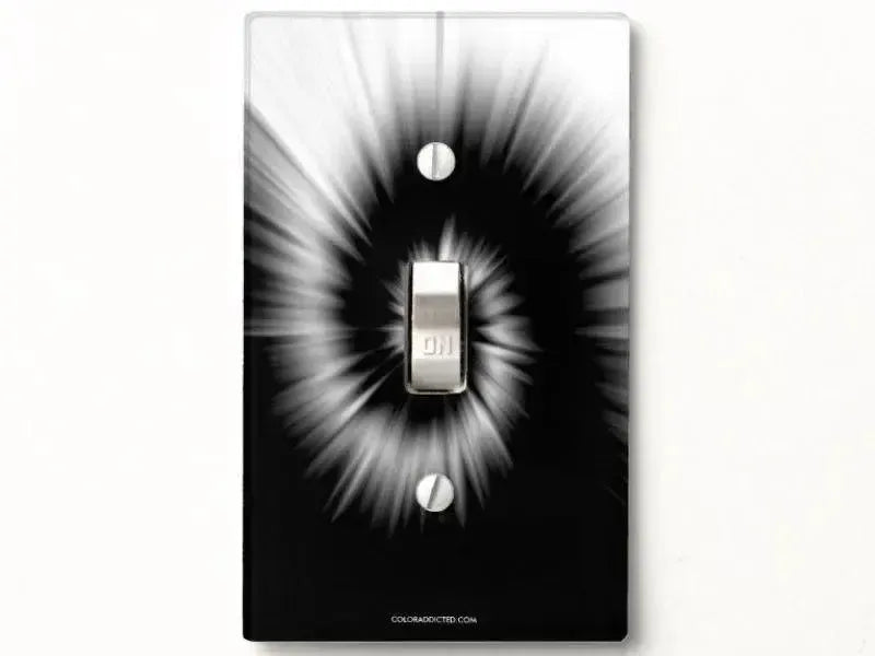 Toggle Light Switch Covers-TIE DYE Single, Double & Triple-Toggle Light Switch Covers-from COLORADDICTED.COM-