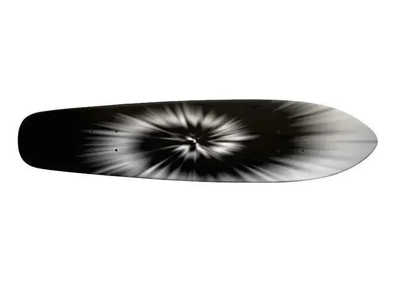 Skateboards-TIE DYE Skateboards-Black & White-from COLORADDICTED.COM-