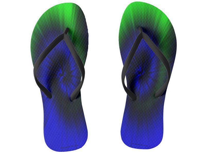 Flip Flops-TIE DYE Slim-Strap Flip Flops-from COLORADDICTED.COM-