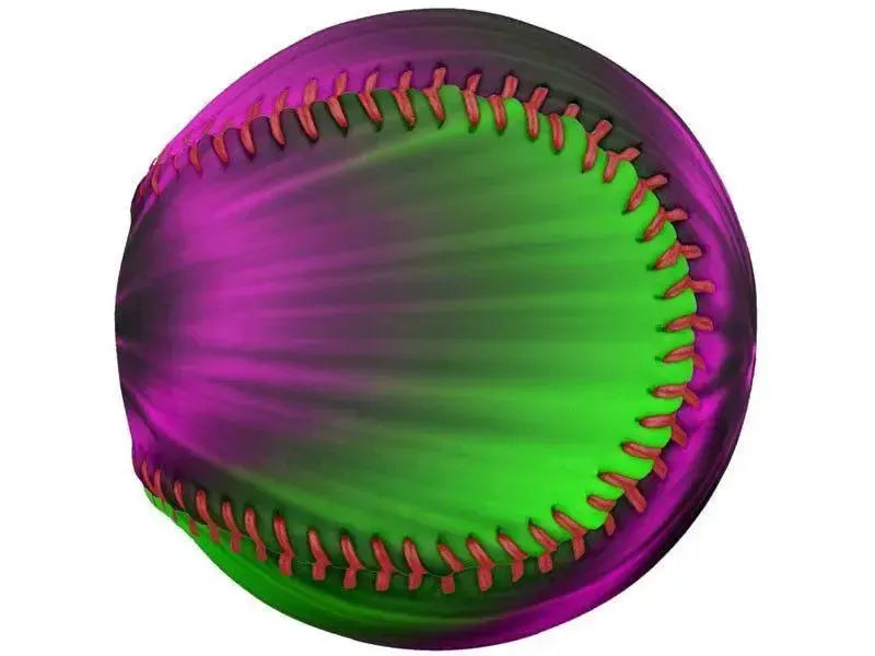 Softballs-TIE DYE Softballs-Magentas & Greens-from COLORADDICTED.COM-