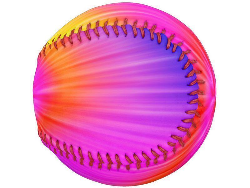 Softballs-TIE DYE Softballs-Rainbow Colors-from COLORADDICTED.COM-